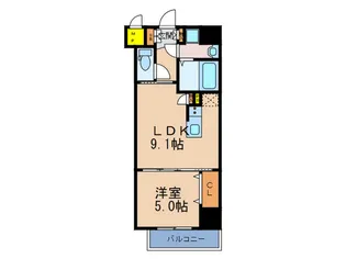 ファーストエフレシア杭瀬本町【4階】の間取り