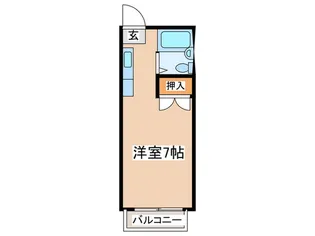 シャトレートキワ【2階】の間取り
