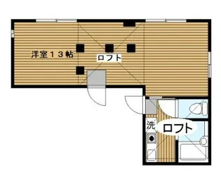 アネックス菊名【1階】の間取り