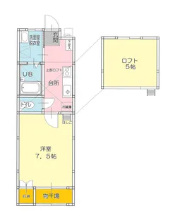 天童南駅前ビル【2階】の間取り