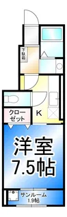 ラ ペジーブル【1階】の間取り
