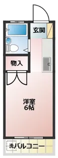 草加ミッドガル【3階】の間取り