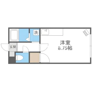 ノースイレブン【4階】の間取り
