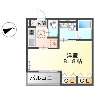 仮)スイートテラス天満町【1階】の間取り