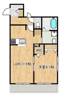 Ciel I【2階】の間取り