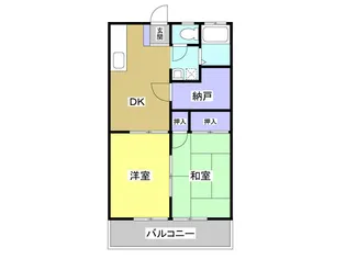 フローレンス【2階】の間取り