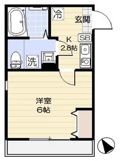 ミルフォリア【2階】の間取り