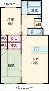 エスペランサ須屋【1階】の間取り