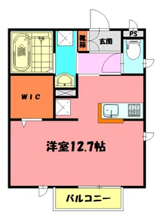サンティア【1階】の間取り