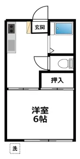 エイトコーポ【1階】の間取り