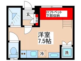 スプリングフォレスト【1階】の間取り