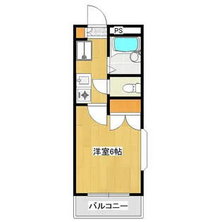 マンションオアシス【3階】の間取り