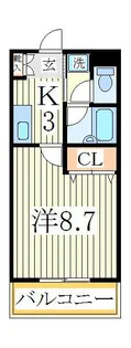 コーポアルチェ【1階】の間取り