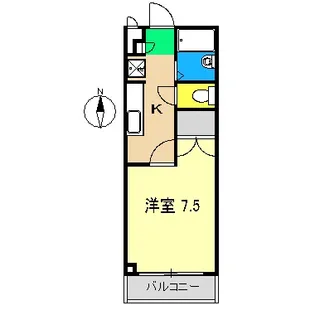 Wise Iwasaki【1階】の間取り