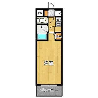 ヒルズ西赤坂【2階】の間取り