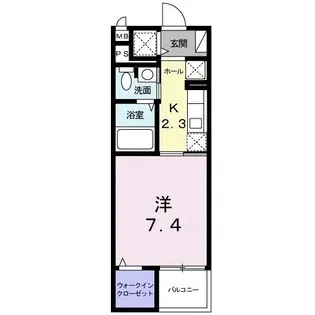 ライルエフ・青葉【5階】の間取り