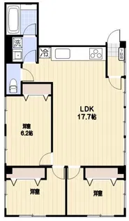 YDビルディング【3階】の間取り