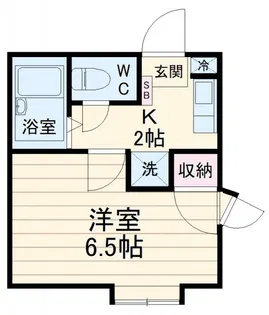 ポールメゾンII【3階】の間取り