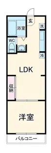 ライフピアモア平塚【3階】の間取り