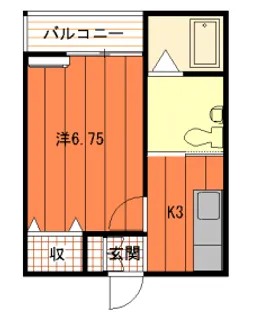 セレッソコート【1階】の間取り