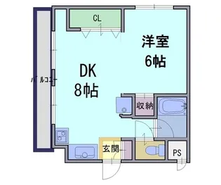 アルテハイム橿原【5階】の間取り