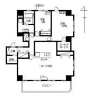 ランディングモジュール【6階】の間取り