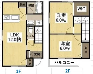 岡山県岡山市東区中尾【一戸建】の間取り
