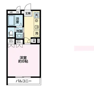 リヴィエールK【3階】の間取り