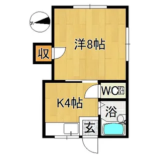 メゾンドセリバ【1階】の間取り