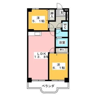 FORTE808【3階】の間取り