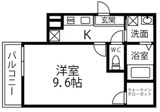 フジパレス堺東II番館【2階】の間取り