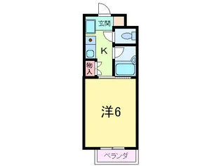 ファミ-ラ甲南【3階】の間取り