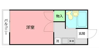 第2フジヒルズ【1階】の間取り