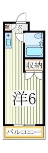 サンライズ柏【2階】の間取り