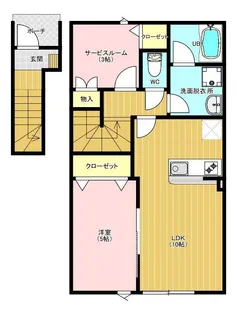 Promenade北上【2階】の間取り