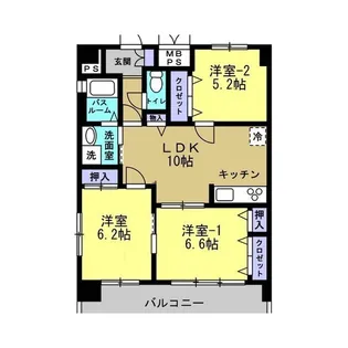 MANAKA BLD【8階】の間取り