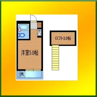 シーパレス【1階】の間取り