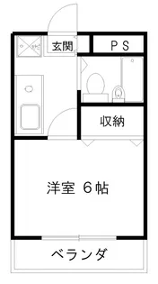 サントピア高坂【4階】の間取り