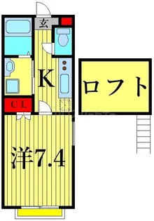 アールブラン【2階】の間取り
