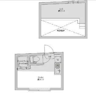 東京都豊島区駒込6【アパート】の間取り