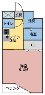 ルラシオン江戸橋【1階】の間取り