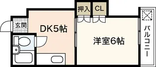 アーバン田部【3階】の間取り