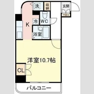 A-ONE【5階】の間取り