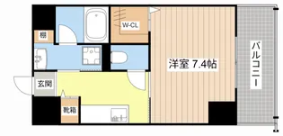 Pronity Hill【7階】の間取り