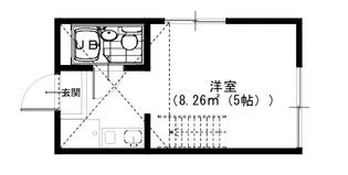 内田ハイツ【1階】の間取り