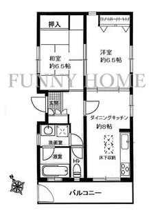 東京都世田谷区下馬1【アパート】の間取り