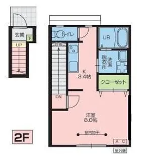 1Kの間取り画像