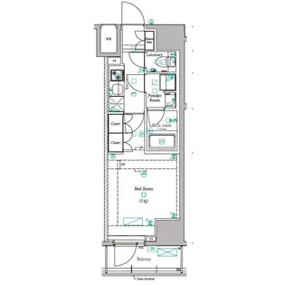 DIPS赤羽RESIDENCE【4階】の間取り