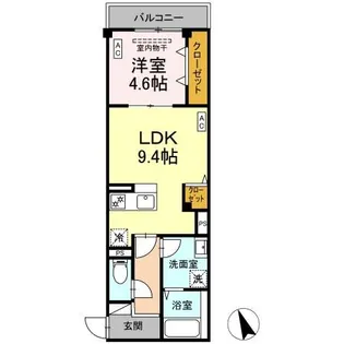 神奈川県川崎市幸区塚越2【マンション】の間取り