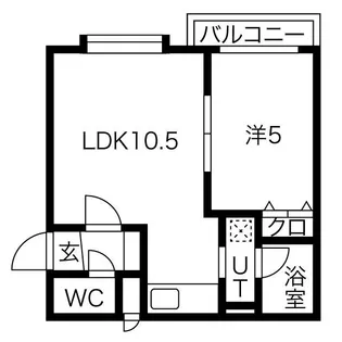 パーク9【4階】の間取り